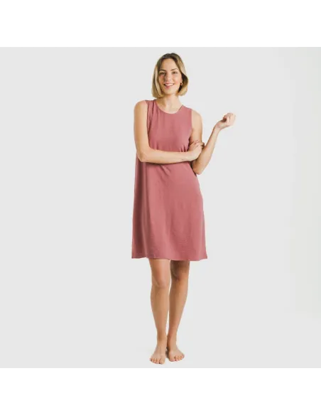 Vestido curto alças bambula liso Vestido curto alças bambula liso