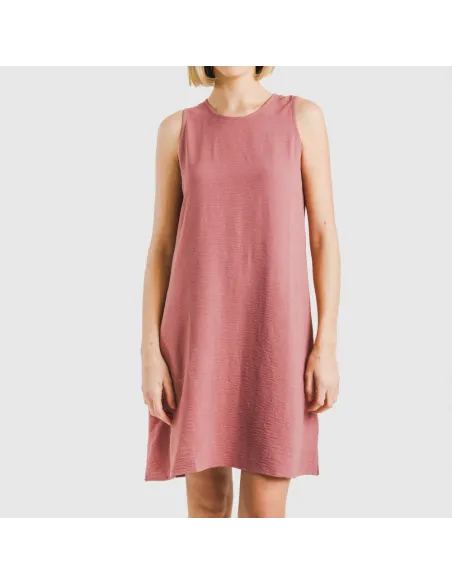 Vestido curto alças bambula liso Vestido curto alças bambula liso