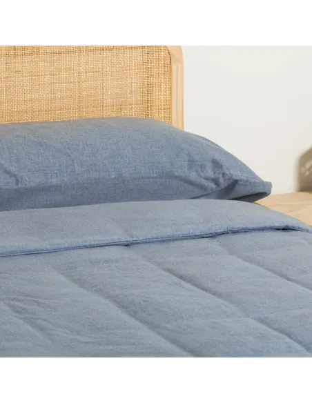Capa de edredão flanela lisas