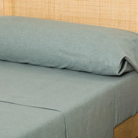 Jogo de lençóis Flanela lisos