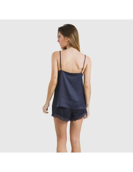 Pijama alças mulher Saten Friday liso Pijama alças mulher Saten Friday liso