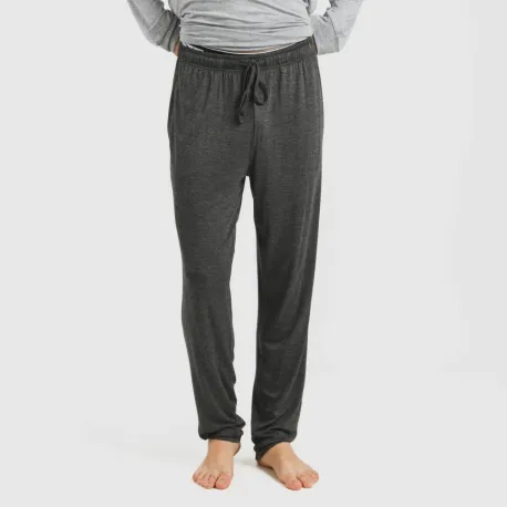 Pijama comprido viscosa homem liso