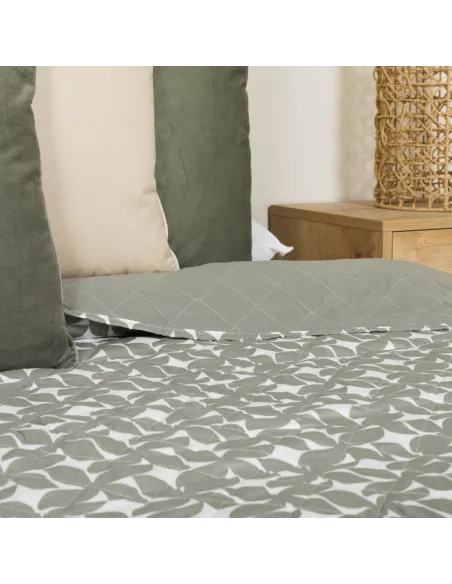 Colcha bouti Keira verde seco Colcha bouti Keira verde seco