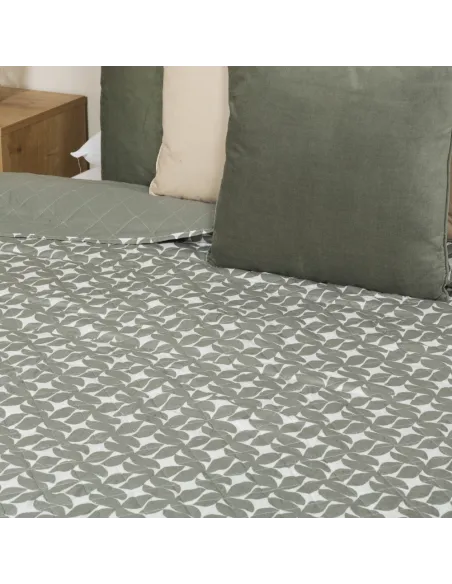 Colcha bouti Keira verde seco Colcha bouti Keira verde seco