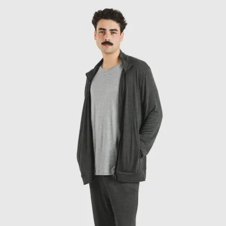 Casaco viscosa homem liso