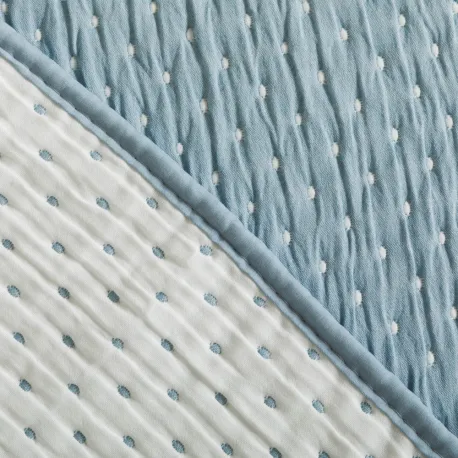 Colcha duplo tecido jacquard Punto