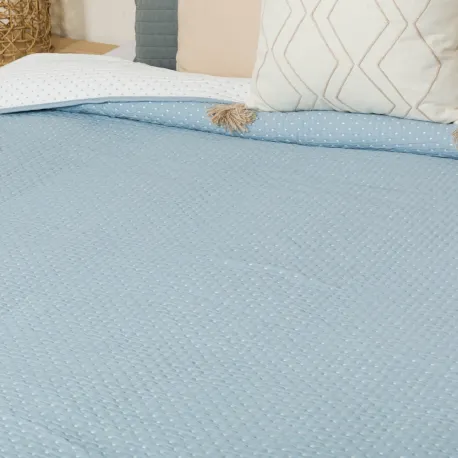 Colcha duplo tecido jacquard Punto