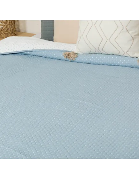 Colcha duplo tecido jacquard Punto Colcha duplo tecido jacquard Punto