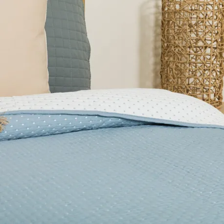 Colcha duplo tecido jacquard Punto