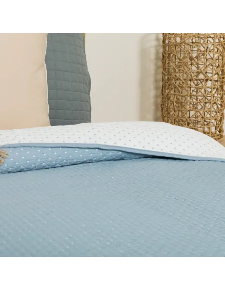 Colcha duplo tecido jacquard Punto Colcha duplo tecido jacquard Punto