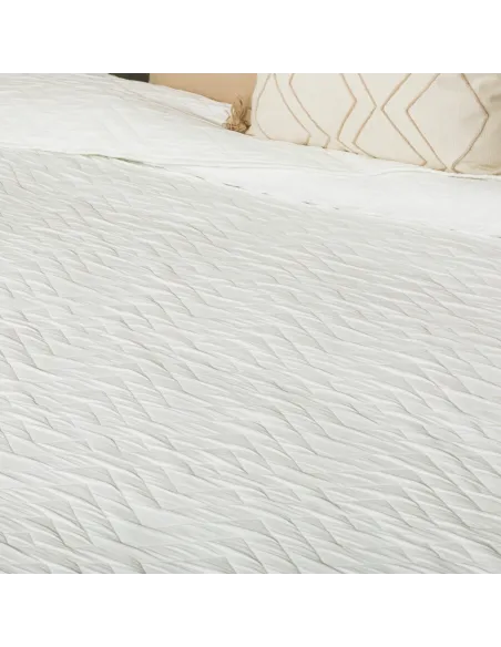 Colcha duplo tecido jacquard Nela