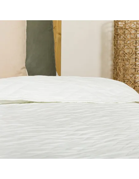 Colcha duplo tecido jacquard Nela