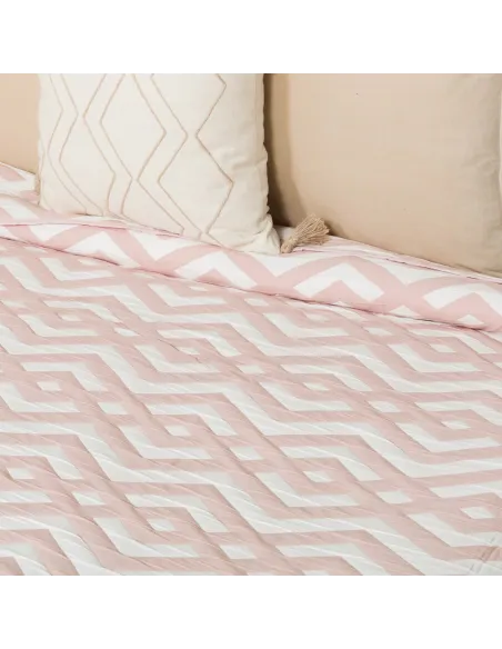 Colcha duplo tecido jacquard Nela