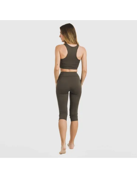 Legging midi desportivo técnico liso Legging midi desportivo técnico liso