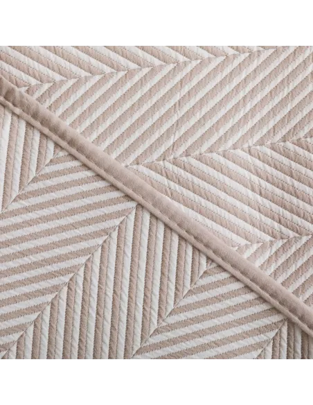 Colcha duplo tecido jacquard Delta topo