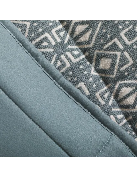 Colcha jacquard chenilla Tiberio New verde francês - 120gr Colcha jacquard chenilla Tiberio New verde francês - 120gr