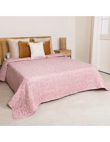 Colcha bouti Vinuesa malva Colcha bouti Vinuesa malva