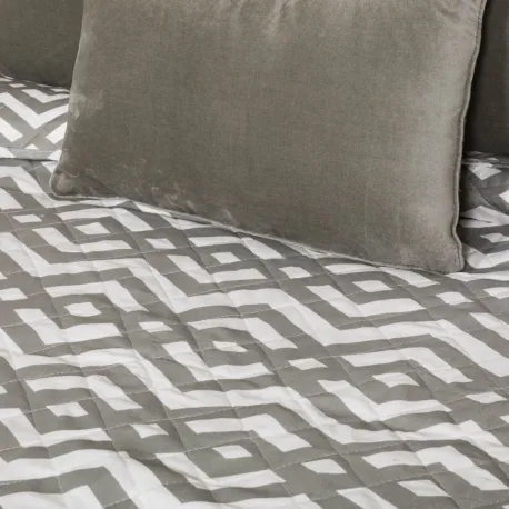 Colcha bouti Nela verde seco