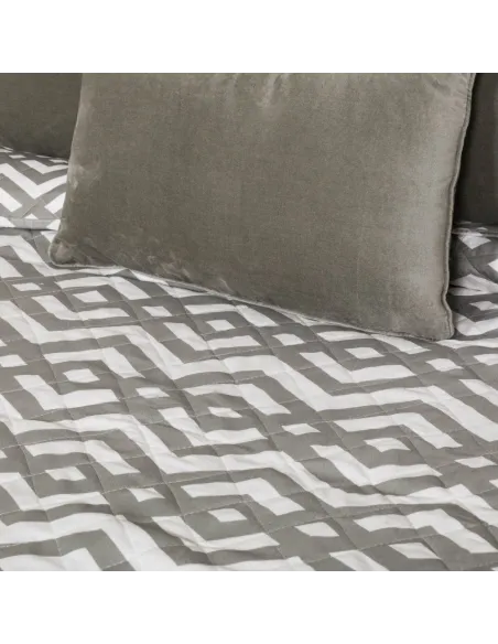 Colcha bouti Nela verde seco