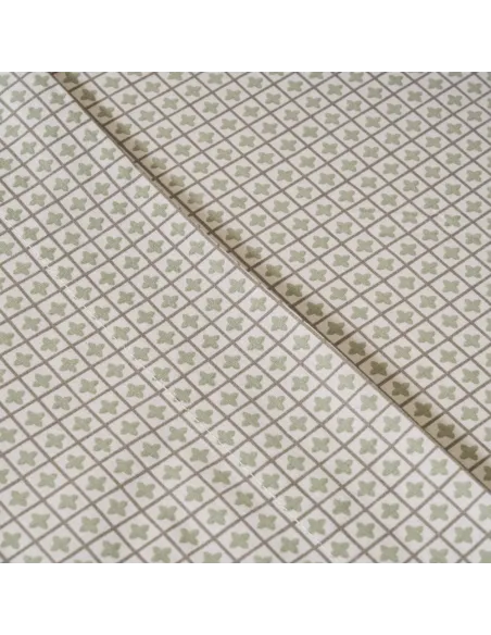 Jogo de lençóis algodão Oniria verde