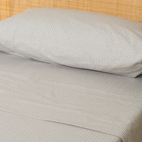 Jogo de lençóis algodão Oniria verde