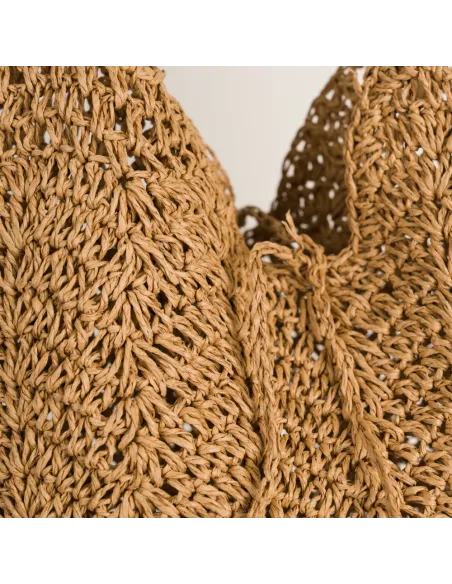 Saco em corda de ráfia