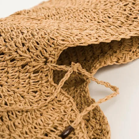 Saco em corda de ráfia