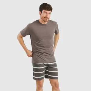 Pijama curto algodão homem Raya Nit New topo
