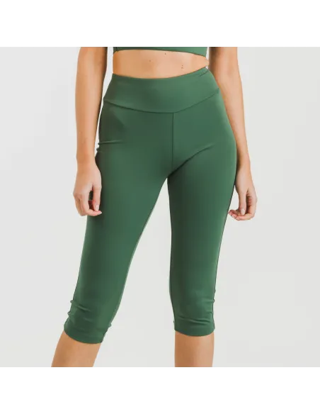 Legging midi desportivo técnico liso Legging midi desportivo técnico liso