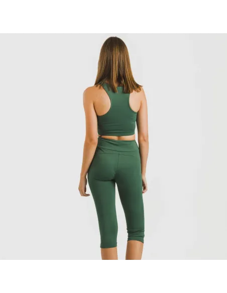 Legging midi desportivo técnico liso Legging midi desportivo técnico liso