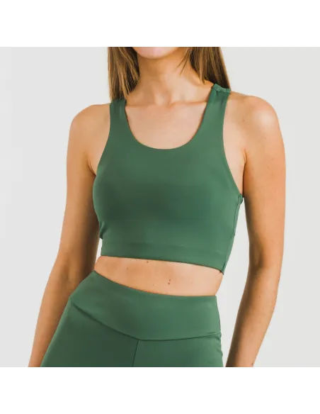 Top alças desportivo técnico liso Top alças desportivo técnico liso