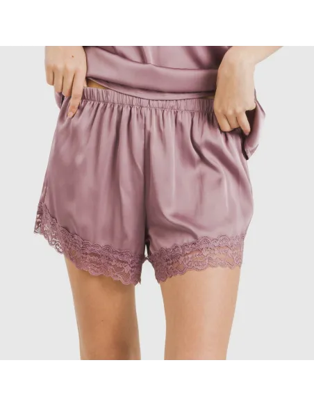 Pijama alças mulher Saten Friday liso Pijama alças mulher Saten Friday liso