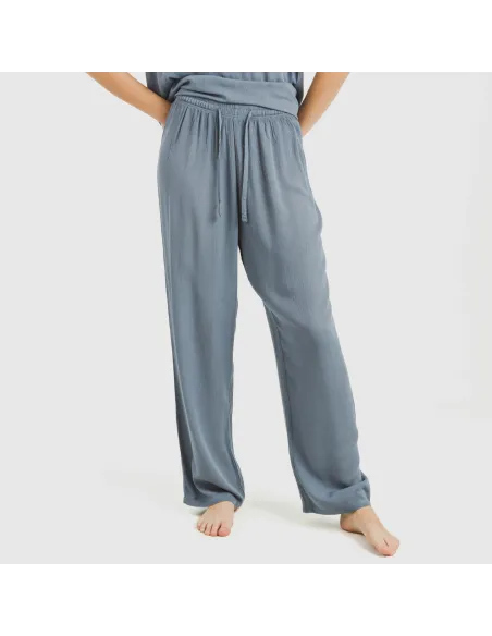 Calças viscosa bambula liso