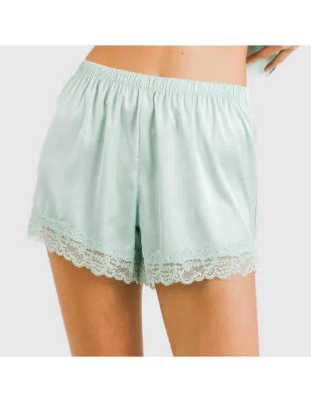 Pijama alças mulher Saten Friday liso