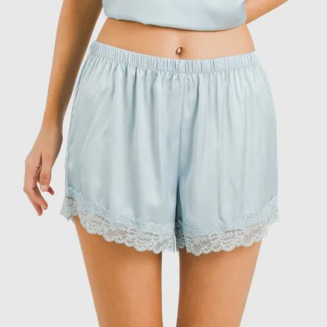 Pijama alças mulher Saten Friday liso