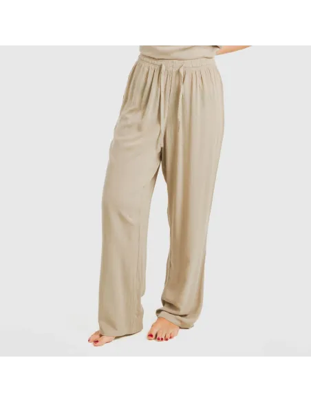 Calças viscosa bambula liso