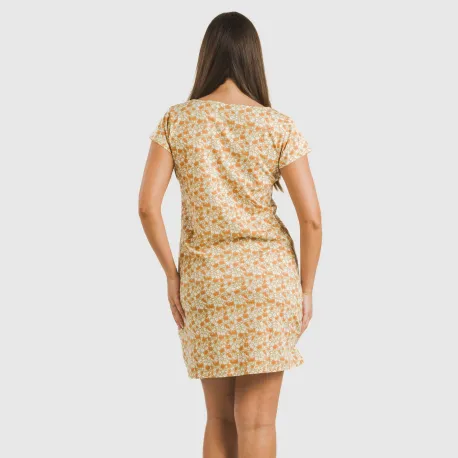 Vestido algodão Messalia arena