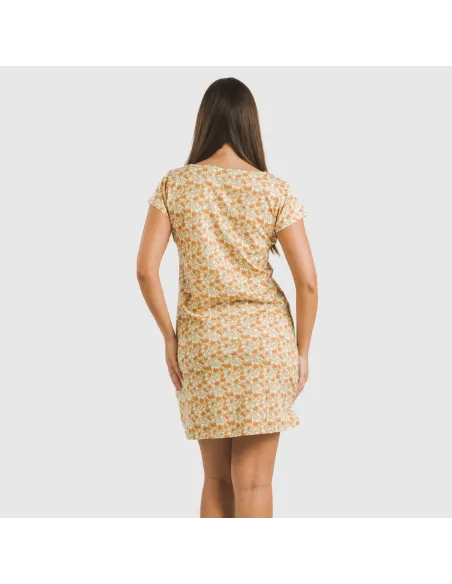 Vestido algodão Messalia arena Vestido algodão Messalia arena