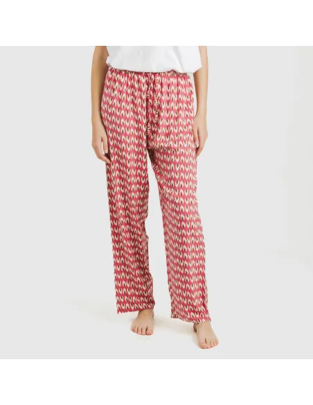 Calças viscosa Tana marsala Calças viscosa Tana marsala