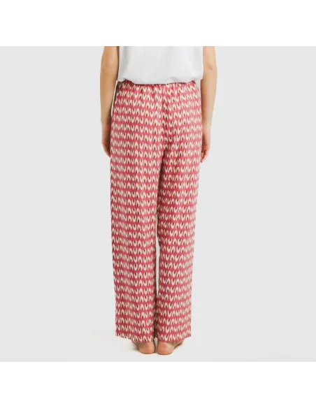 Calças viscosa Tana marsala Calças viscosa Tana marsala