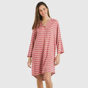 Túnica viscosa Tana marsala 2