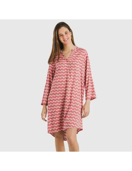 Túnica viscosa Tana marsala Túnica viscosa Tana marsala