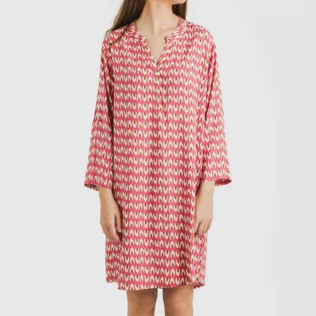 Túnica viscosa Tana marsala