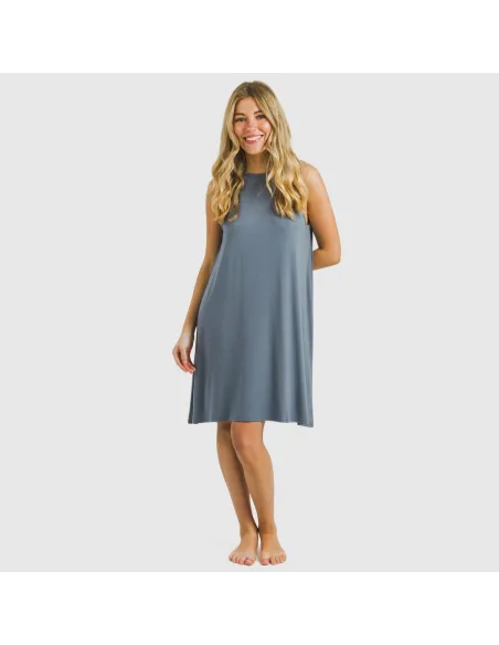 Vestido curto alças viscosa Vestido curto alças viscosa