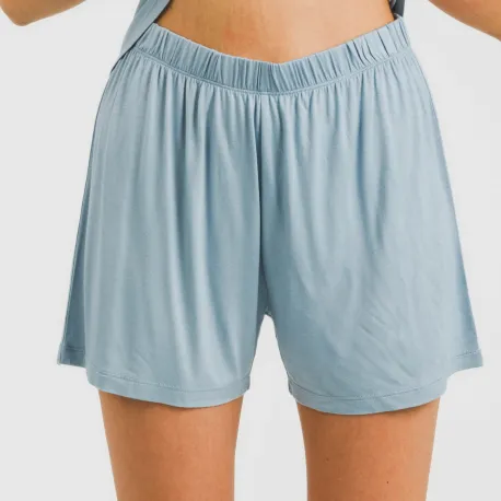 Pijama alças mulher viscosa liso