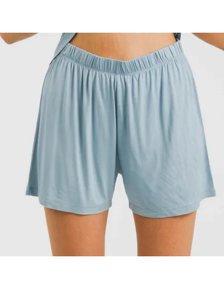 Pijama alças mulher viscosa liso Pijama alças mulher viscosa liso