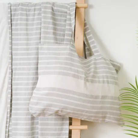 Pack Toalha Pareo + Bolsa Raya algodão