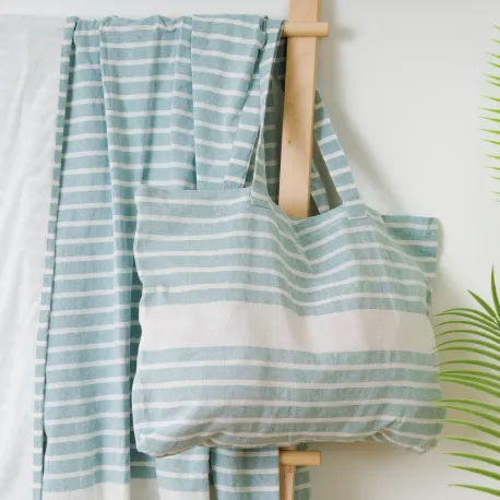 Pack Toalha Pareo + Bolsa Raya algodão