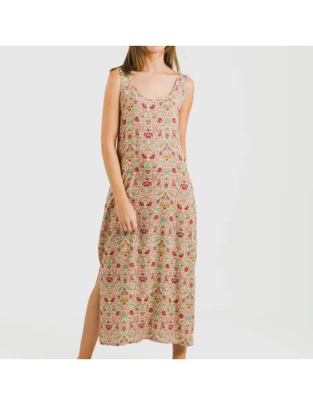 Vestido comprido alças viscosa Jessica Vestido comprido alças viscosa Jessica