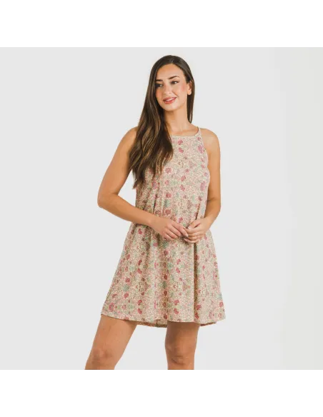 Vestido curto alças crepe Jessica Vestido curto alças crepe Jessica